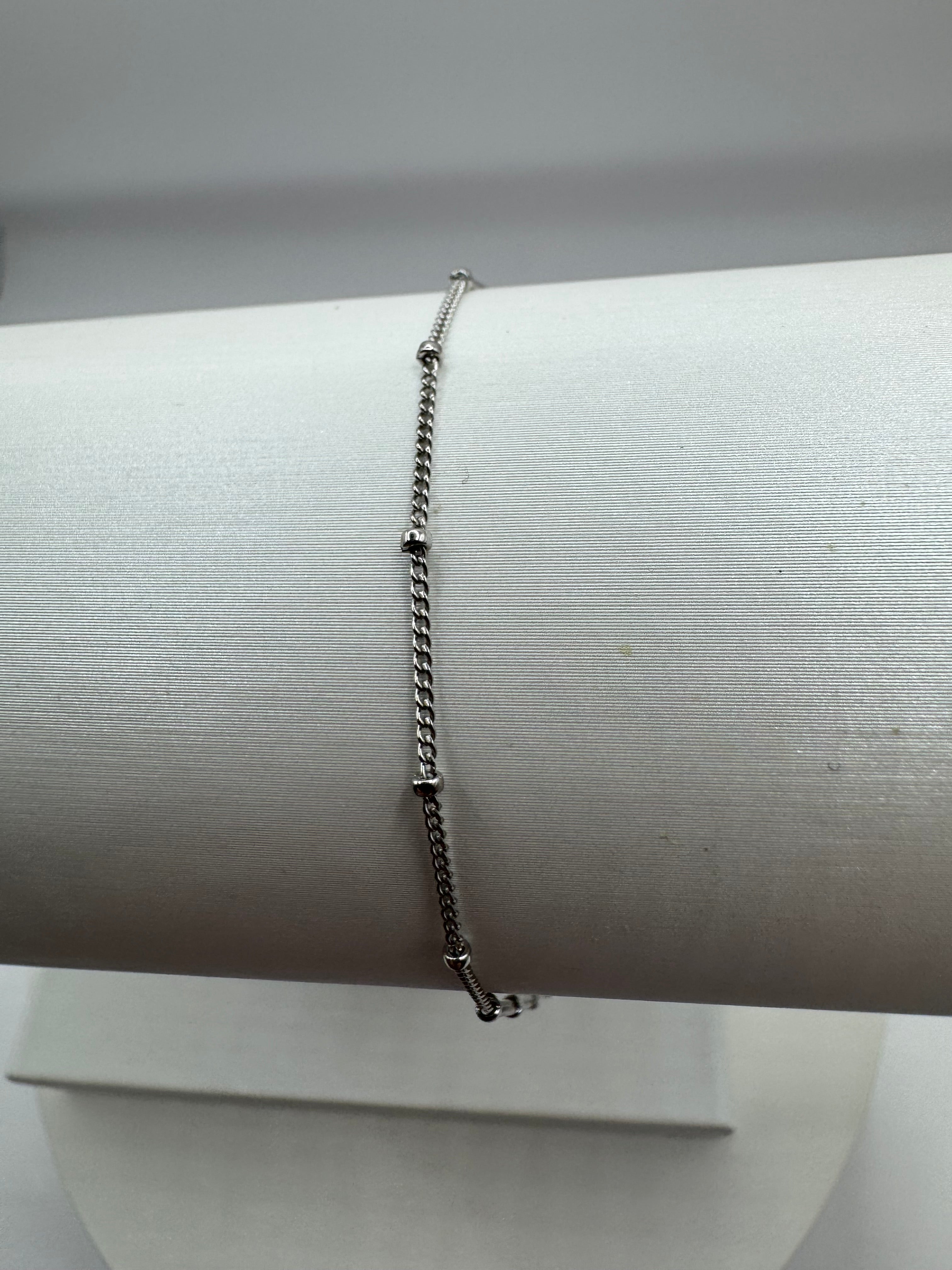 Sliver anklet