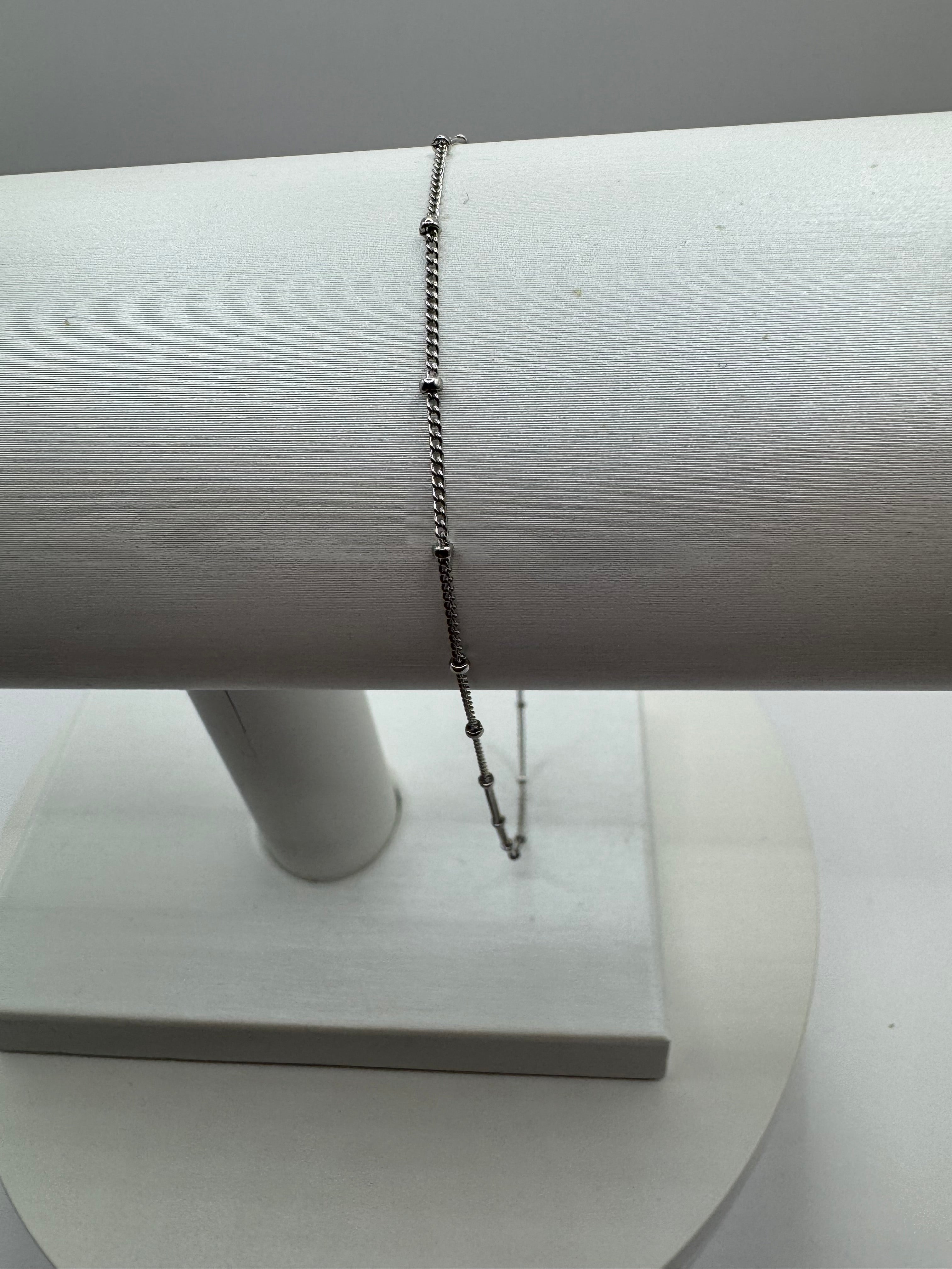 Sliver anklet