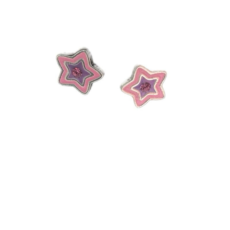 Kids star stud earrings